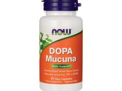 L-DOPA Mucuna Pruriens 90 Capsule, Now Foods